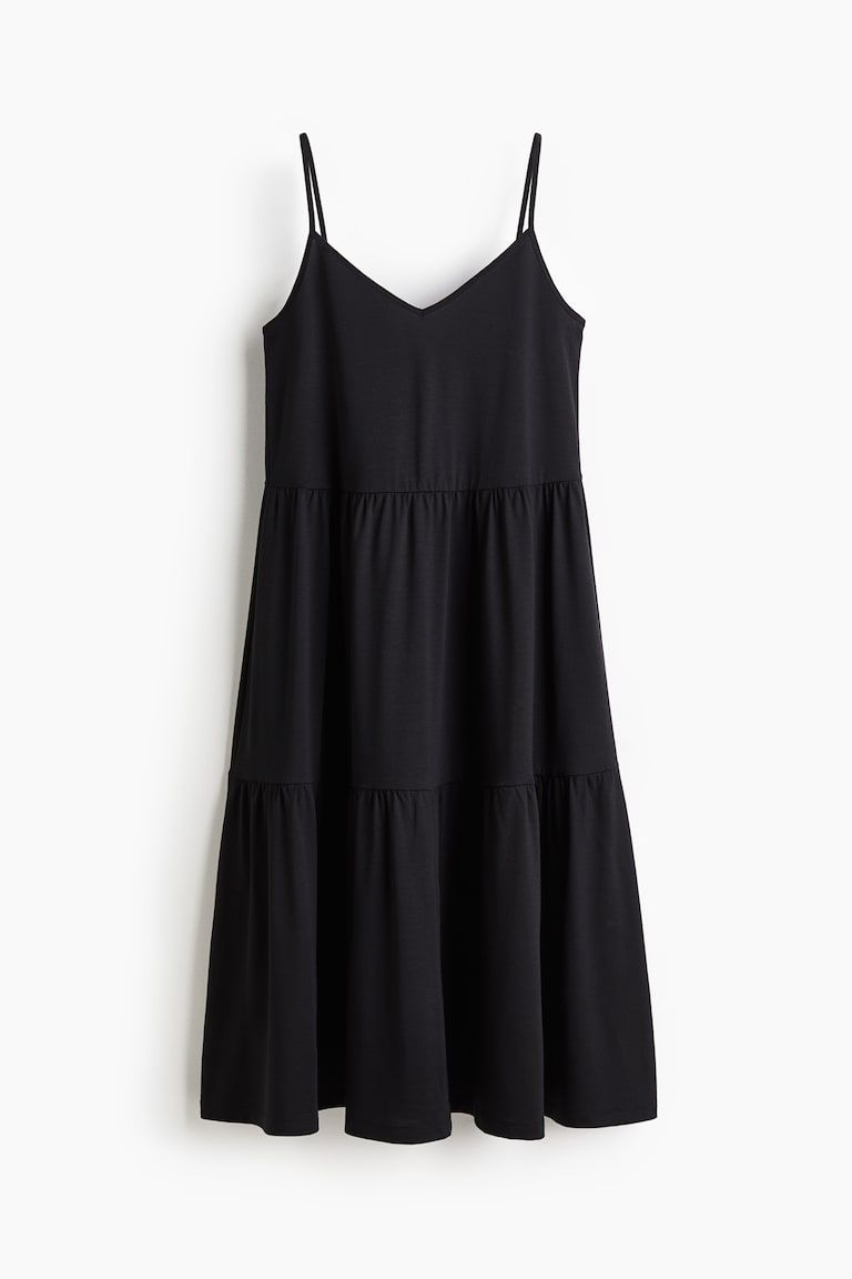 Tiered Strappy Dress