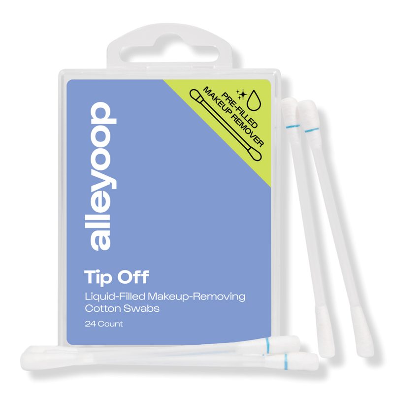 Tip-Off Liquid-Filled Makeup Removing Swabs 1-pack