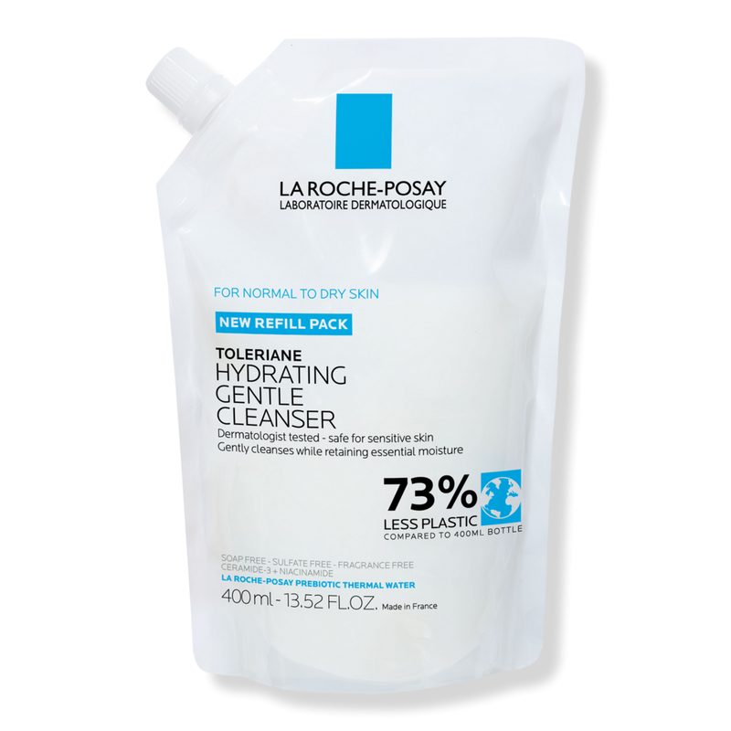 Toleriane Hydrating Gentle Face Cleanser for Dry Skin - 13.52 oz (Refill)