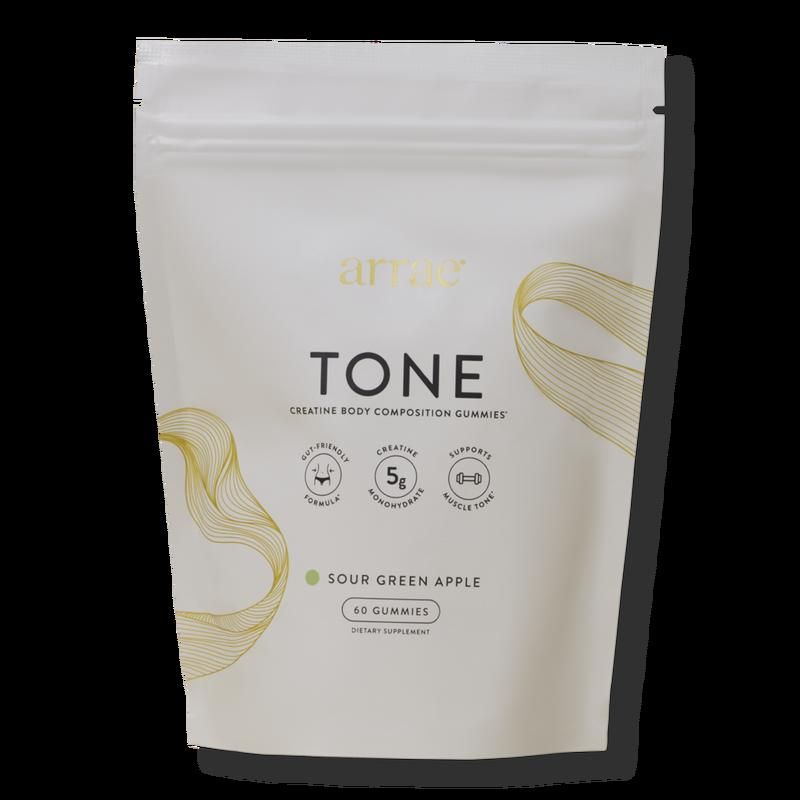 Tone: Creatine Body Composition Sour Green Apple Gummies