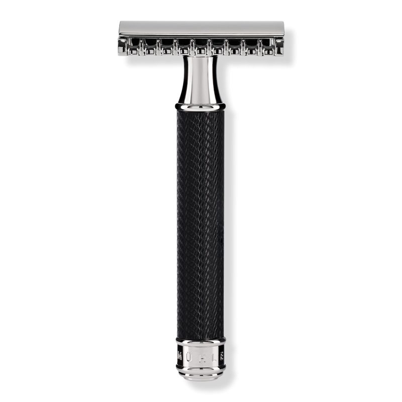 Traditional Safety Razor - Open Comb - Black