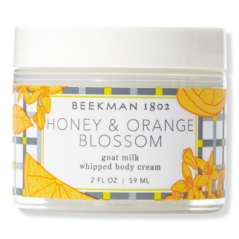 Travel Size Goat Milk Whipped Body Cream - Honey & Orange Blossom