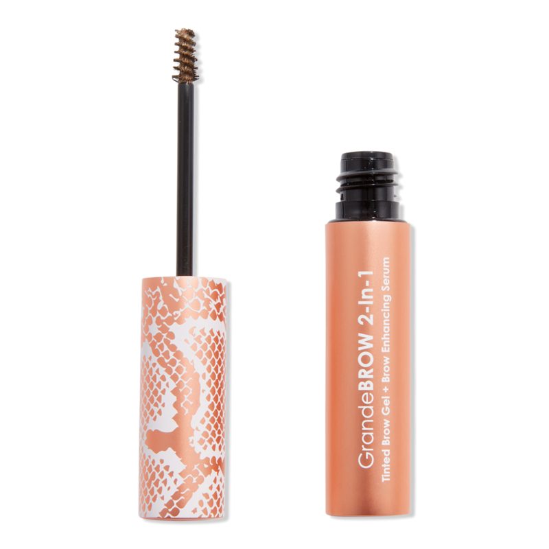 Travel Size GrandeBROW 2-In-1 Tinted Brow Gel + Brow Enhancing Serum - Medium