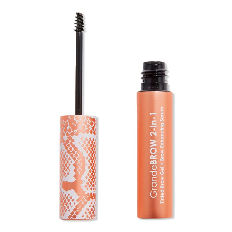 Travel Size GrandeBROW 2-In-1 Tinted Brow Gel + Brow Enhancing Serum - Taupe