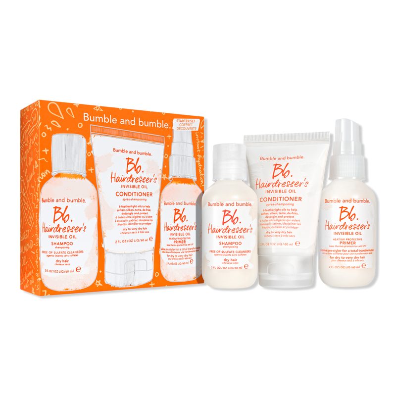 Travel-Size Hydrating + Frizz Reducing Hair Set