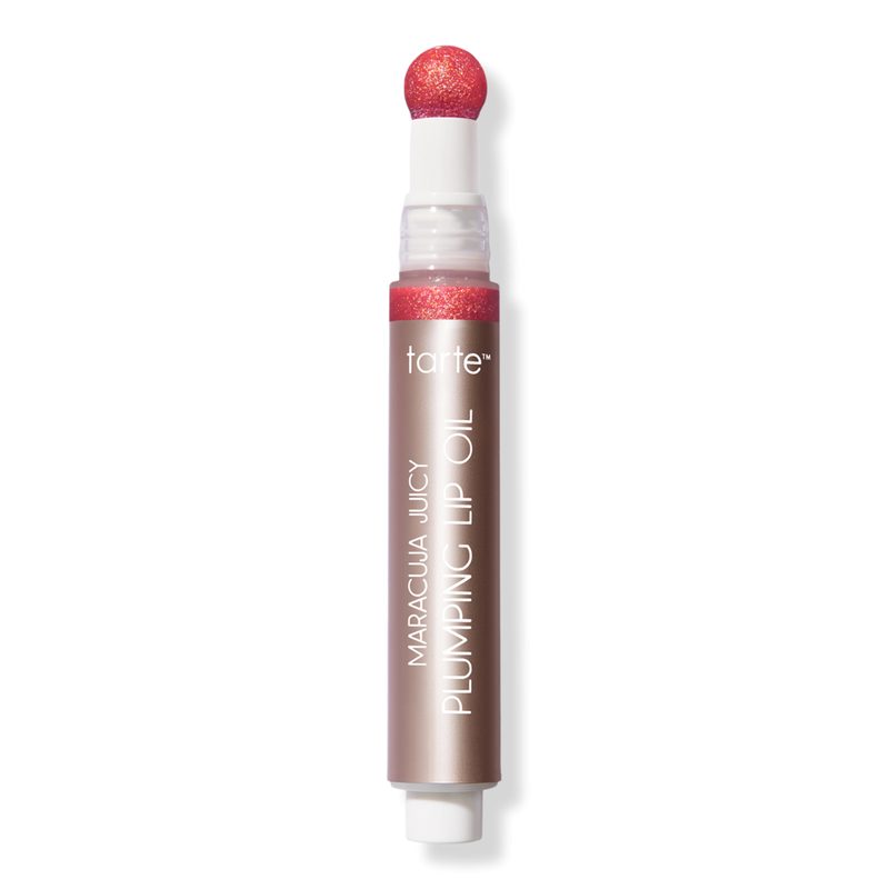 Travel Size Maracuja Lip Plumping Oil - Shimmering Hibiscus