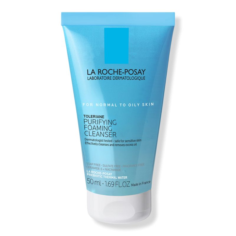 Travel Size Toleriane Purifying Foaming Face Wash for Oily Skin