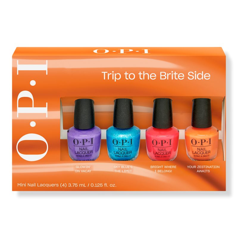 Trip to the Brite Side Mini Nail Polish 4 Piece Kit