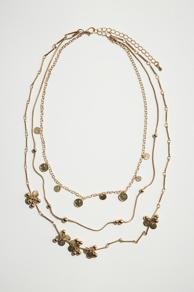 Triple-Strand Necklace