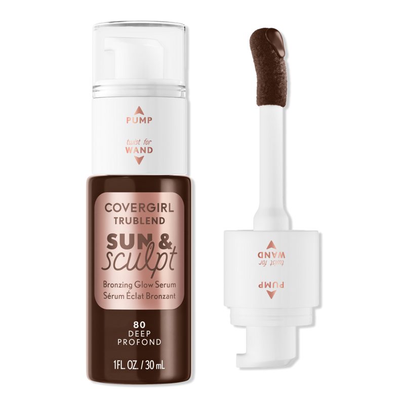 TruBlend Sun & Sculpt Bronzing Glow Serum - Deep