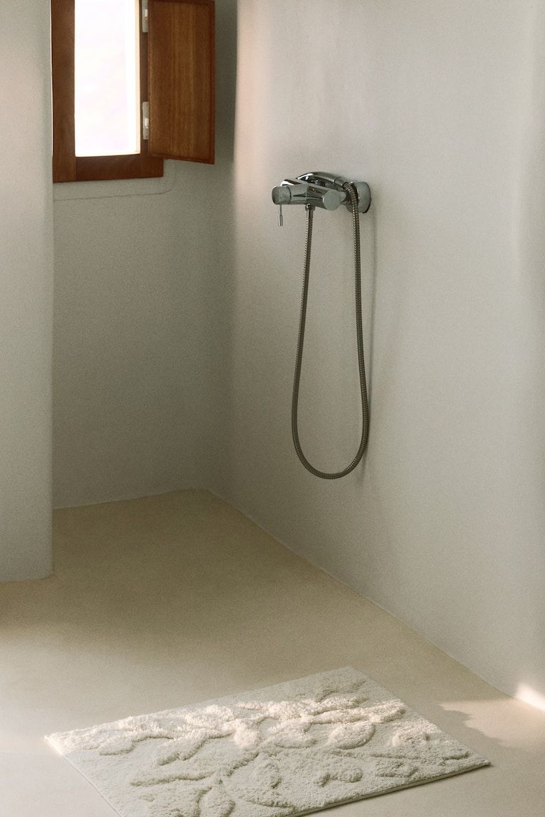 Tufted Cotton Bath Mat