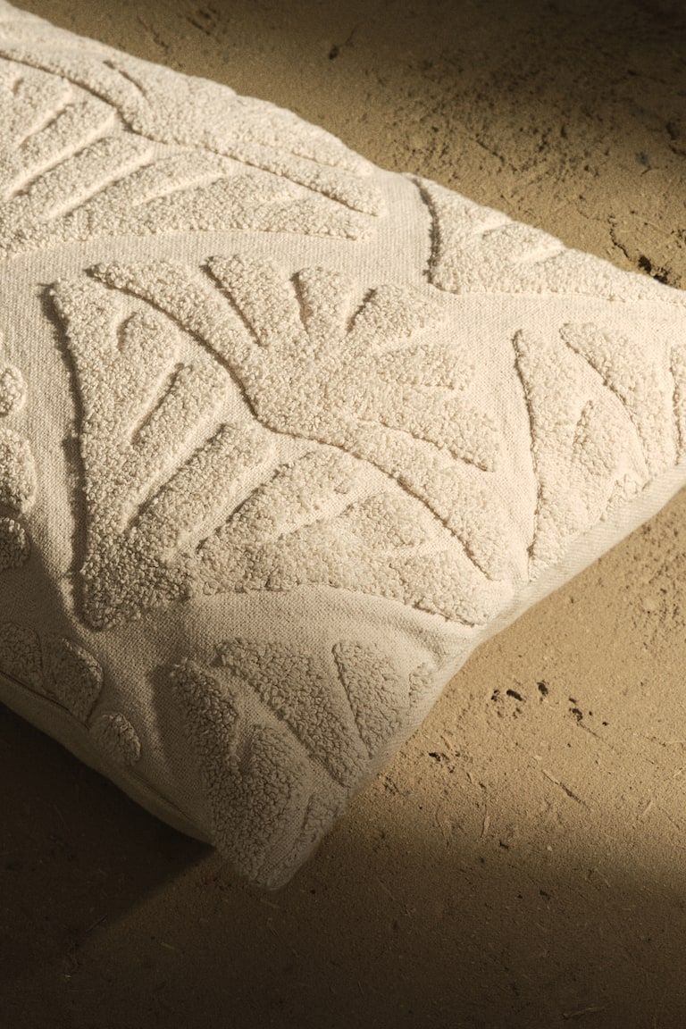 Tufted-Motif Cushion Cover