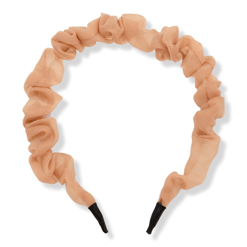 Tulle Headband - Nude