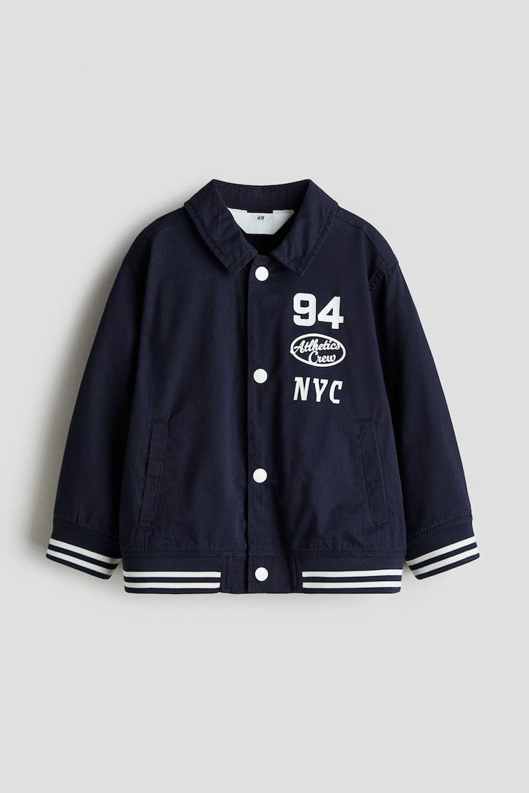 Twill Baseball Jacket