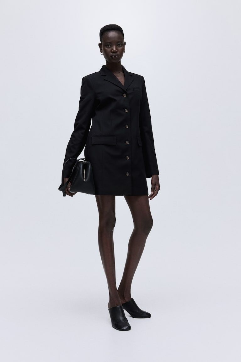 Twill Jacket Dress