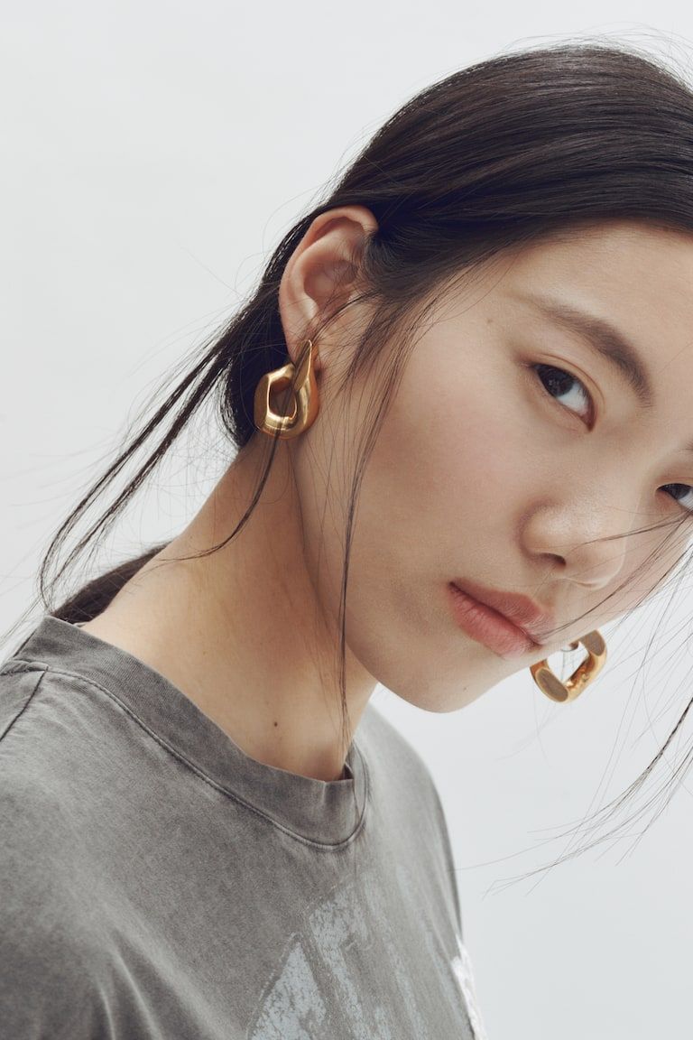 Two-Tone Earrings