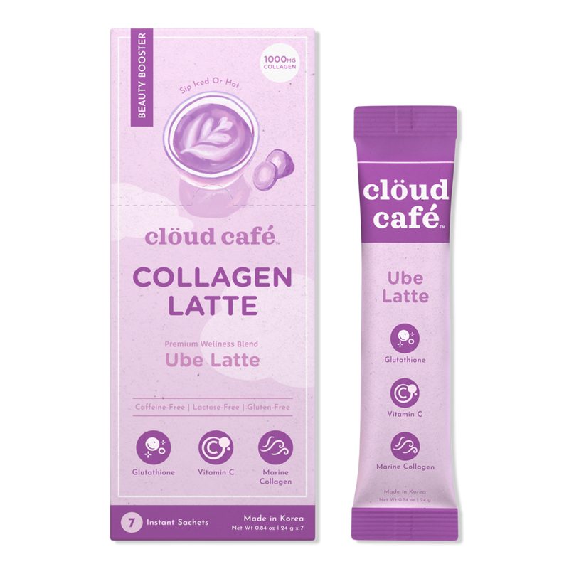 Ube Latte Collagen-Infused Beauty Booster