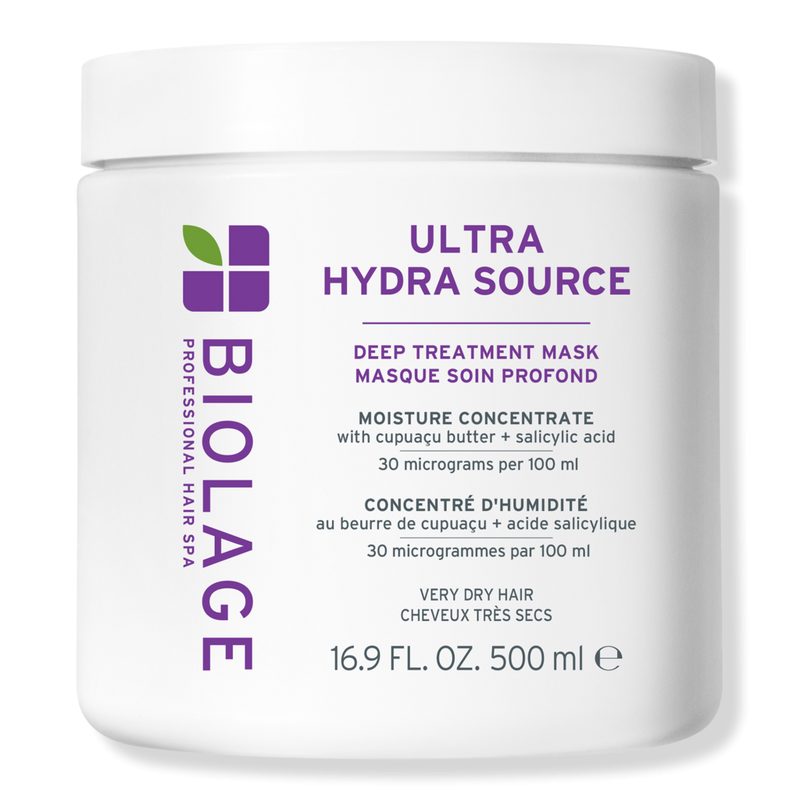 Ultra Hydra Source Deep Treatment Mask for Very Dry Hair - 16.9 oz (Jumbo)