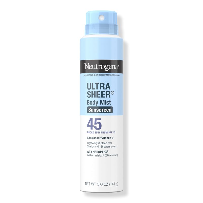 Ultra Sheer Lightweight Sunscreen Spray SPF 45