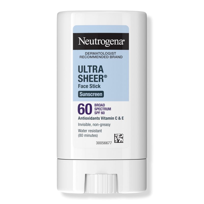 Ultra Sheer Non-Greasy SPF 60 Face Sunscreen Stick