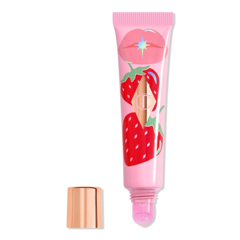 Unreal Lips Healthy Glow Nectar Nourishing Lip Oil - Juicylicious Strawberry Vanilla