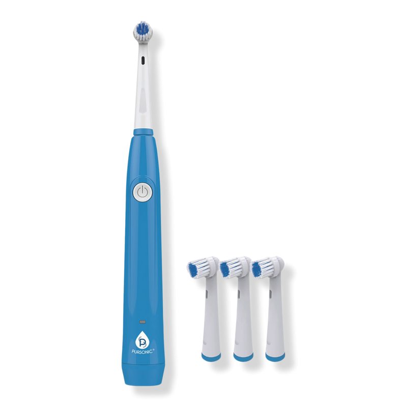 USB Rechargeable Electric Rotary Toothbrush - White