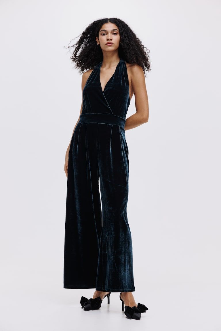 Velour Jumpsuit