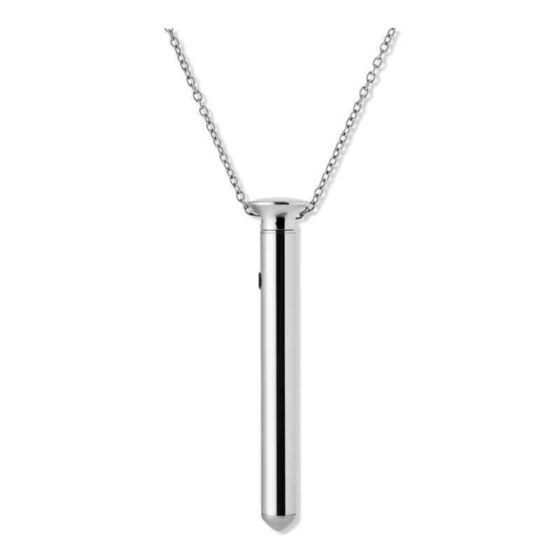 Vesper Mini Vibrator Necklace - Silver