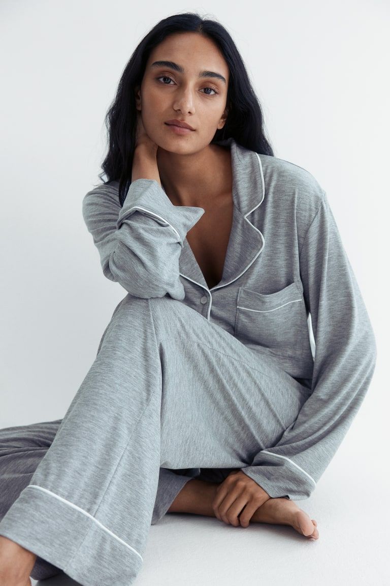 Viscose-Blend Pajamas
