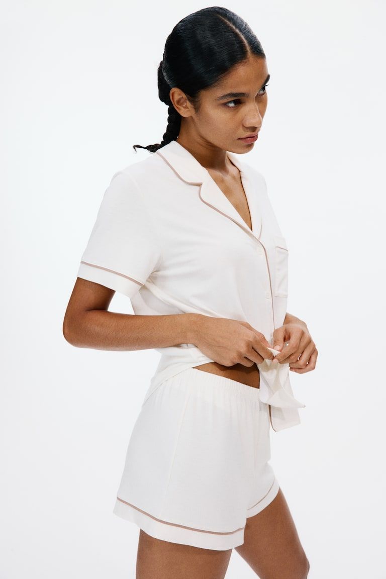 Viscose-Blend Pajamas