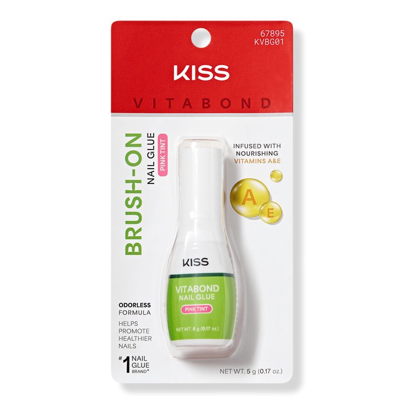 VitaBond Brush On Vitamin A & E Infused Press On Nail Glue