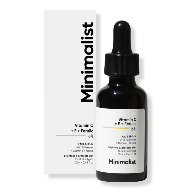Vitamin C + Vitamin E + Ferulic 16% Face Serum for Anti Aging & Glow