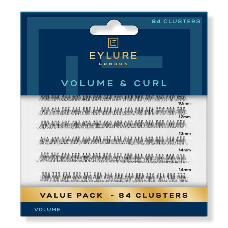 Volume & Curl Eyelash Clusters Value Pack