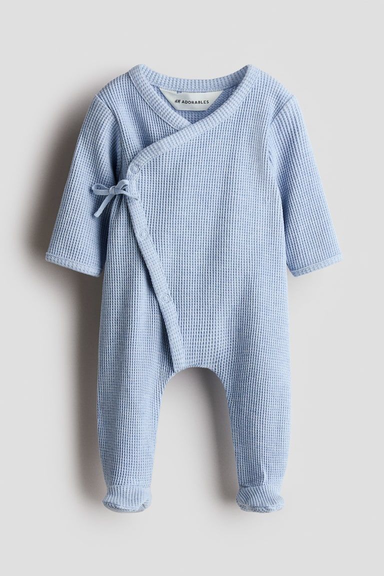 Waffled Cotton Jumpsuit