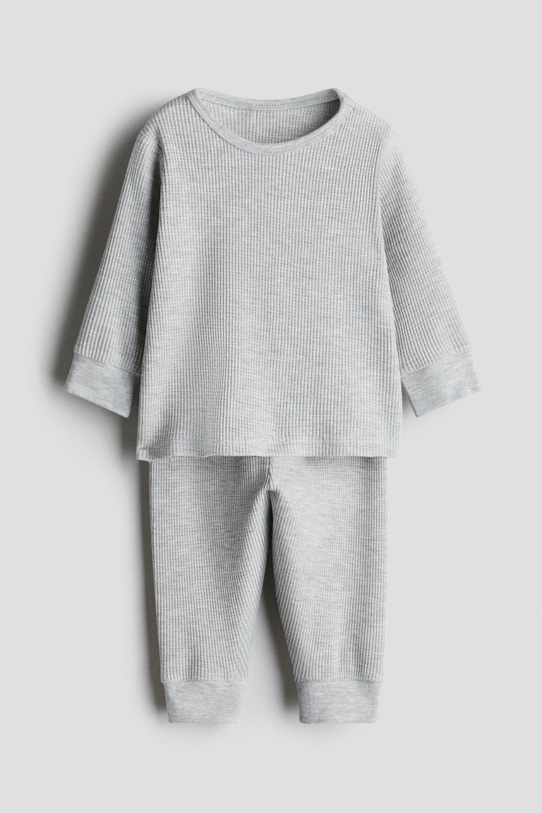 Waffled Cotton Set