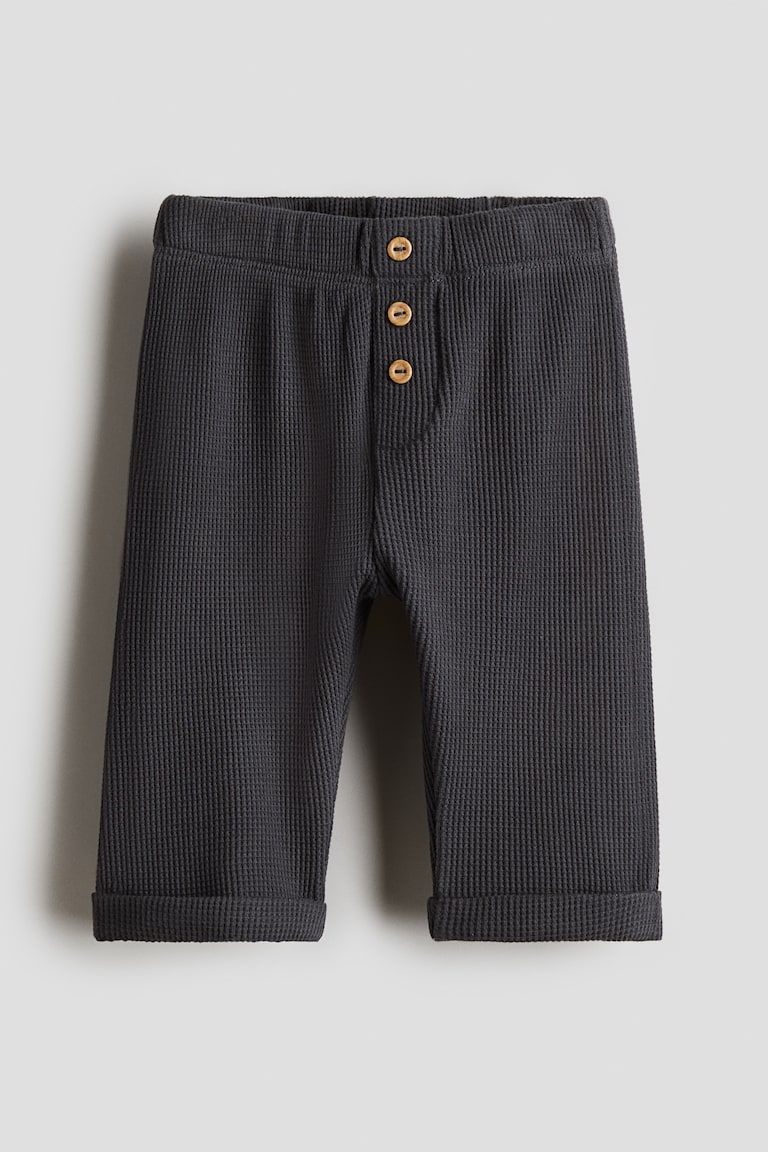 Waffled Jersey Pants