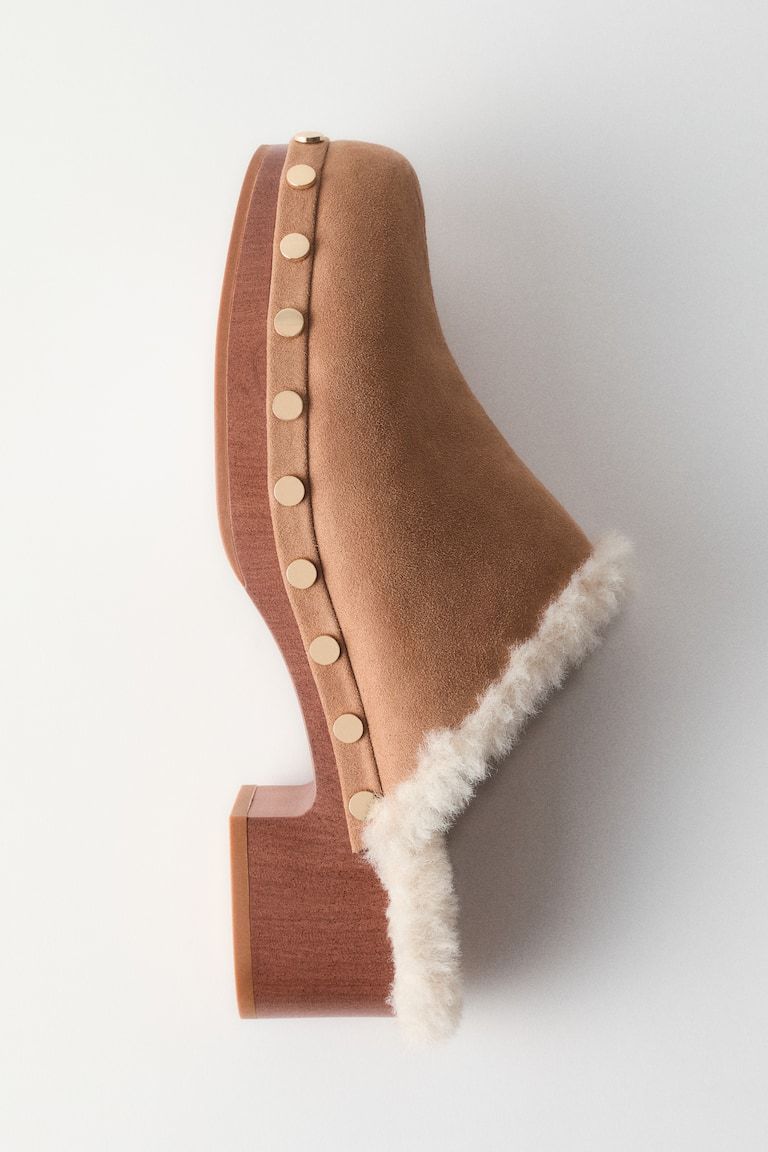 Warm-Lined Clogs