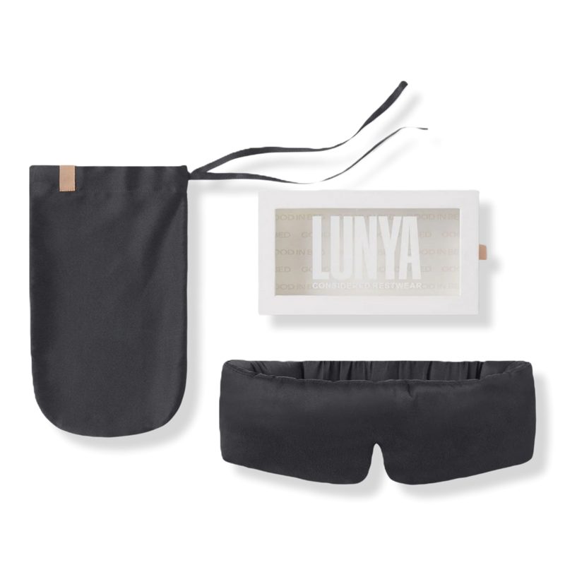 Washable Silk Eye Mask - Meditative Grey - Large