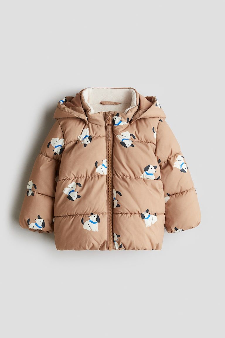 Water-Repellent Puffer Jacket