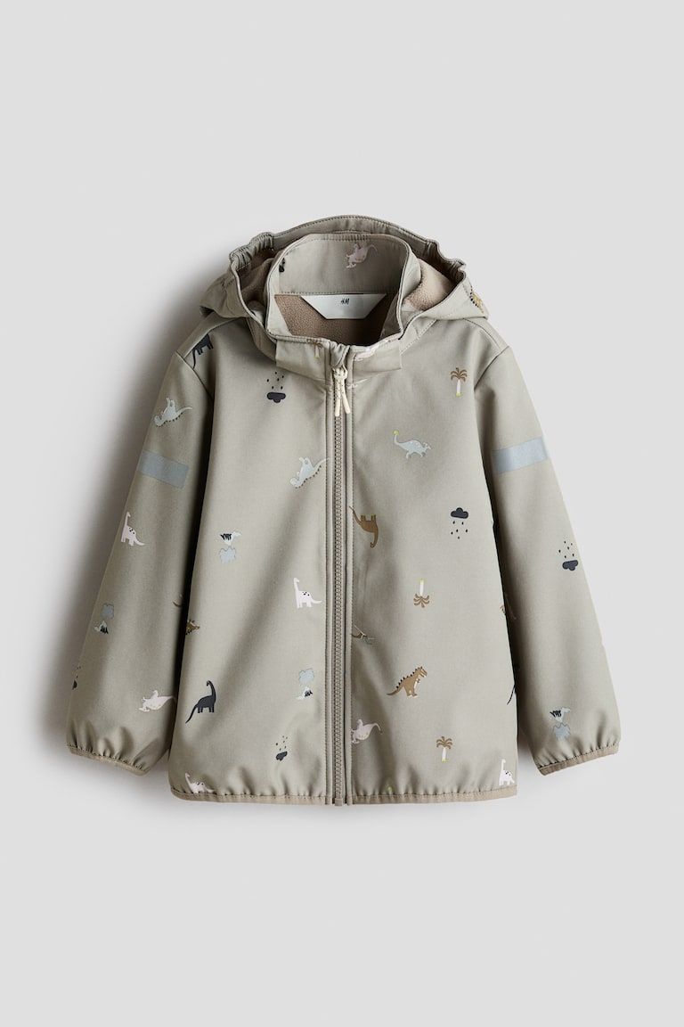 Water-resistant softshell jacket