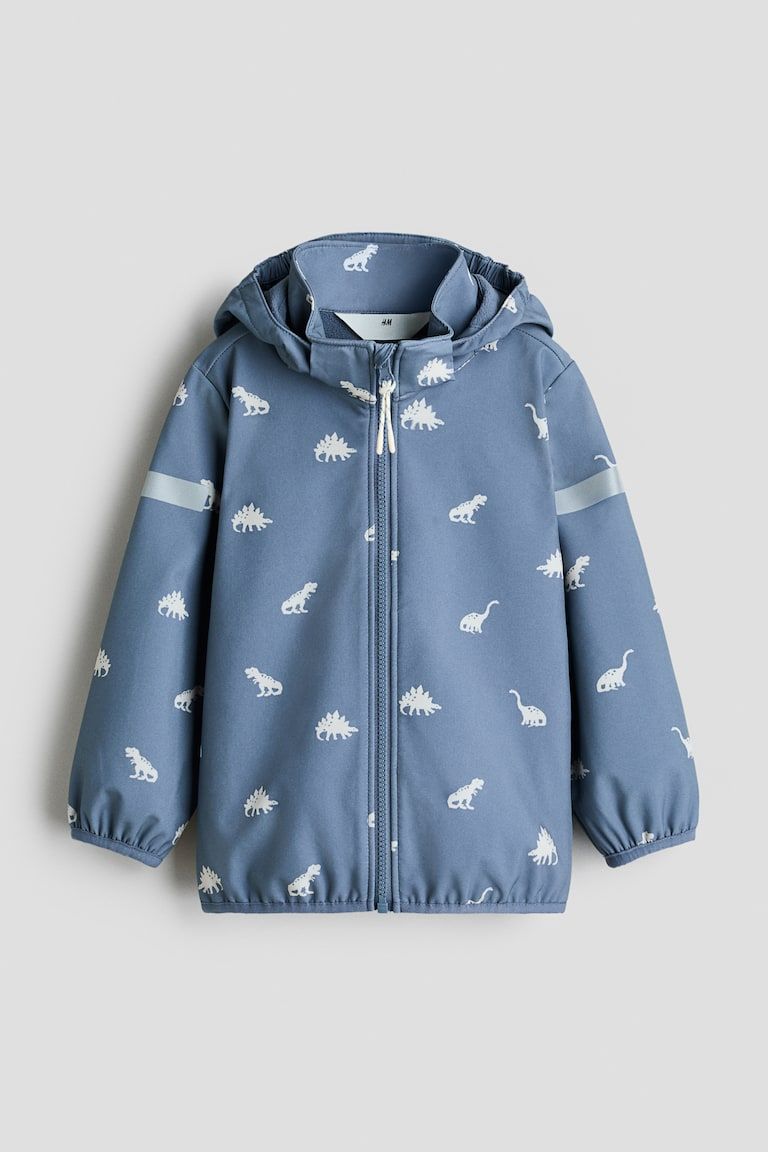 Water-resistant softshell jacket