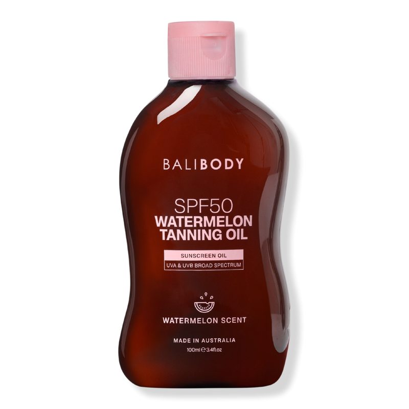 Watermelon Tanning Oil SPF50