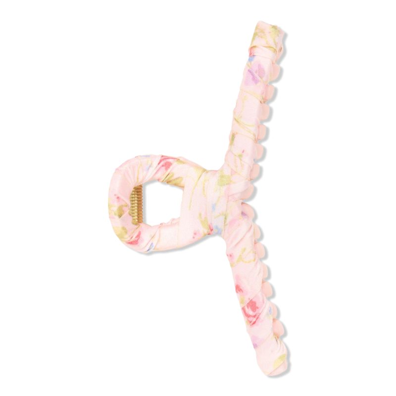 Wet Brush x Hill House Fabric Wrapped Claw Clip - Pink Floral