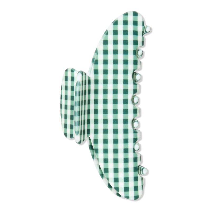 Wet Brush x Hill House Green Gingham Large Claw Clip