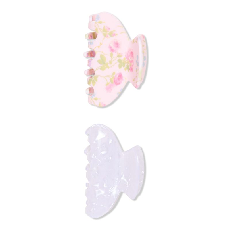 Wet Brush x Hill House Small Claw Clips - Pink Floral