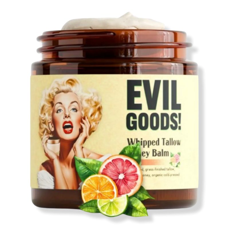 Whipped Grass-Fed Beef Tallow Balm - Citrus