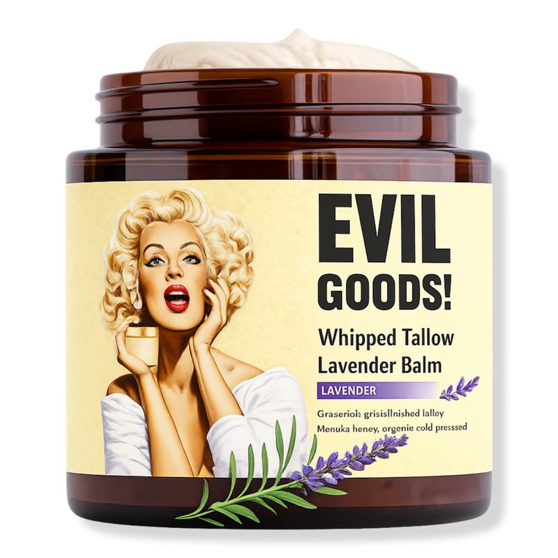 Whipped Grass-Fed Beef Tallow Balm - Lavender