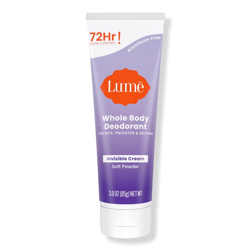 Whole Body Deodorant Invisible Cream Tube - Soft Powder