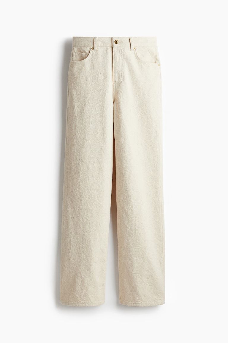 Wide High Jeans
