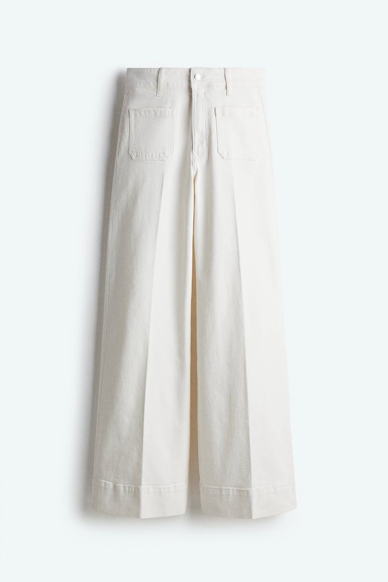 Wide High Jeans